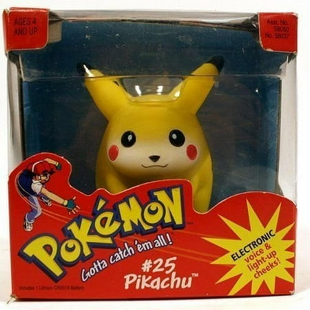 UPC 076281580371 product image for Pokemon #25 Pikachu (Electronic Voice and Light up Cheeks!) | upcitemdb.com