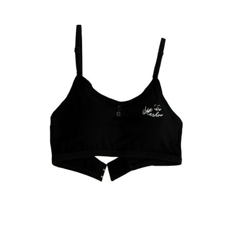 Teen Girls Underwear Soft Padded Cotton Bra for Sports Breathable Bra