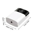 thumbnail image 3 of NARABB Aquarium Rechargeable Battery Multi-function Portable Energy-saving Power Silent Oxygen Pump Gas Stone Suitable For Indoor Power Outage Fishing, 3 of 9