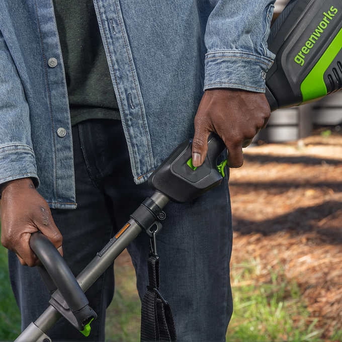 Pre-Owned Greenworks 80V 17" Brushless String Trimmer With 2.0Ah Battery & Charger