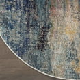 thumbnail image 4 of Nourison Celestial Abstract Multicolor 4' x ROUND Area Rug, (4 Round), 4 of 8