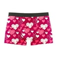 thumbnail image 1 of TaTaai Men's Special Print Elastic Waist Underpants, Casual Shorts, Valentine's Day Gift, Ideal for Daily Workout Gift, 1 of 2