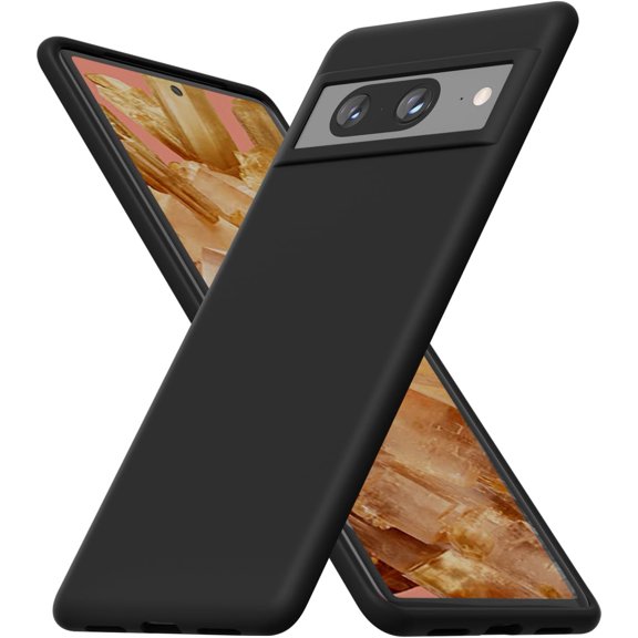 Ultra Slim Thin Case for Google Pixel 8 Case, Matte Skin Minimalist Lightweight Hard PC Phone Cover with Smooth Touch, Protective & Shockproof Case for Women Men, Black
