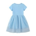 thumbnail image 4 of SXIMEE Toddler Flower Girl Dress Summer Unicorn Short Sleeve Tutu Dresses for Kids Girls 3-7 Years, 4 of 5