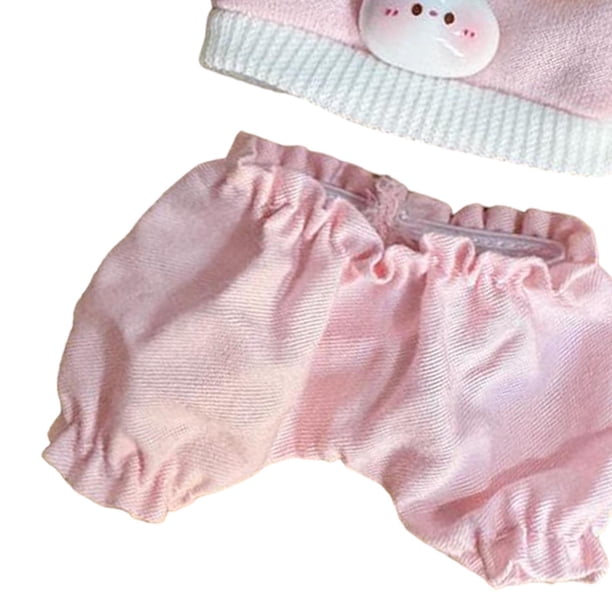 HTTDSLF Ropa Para Muñecas De 17 Cm – Conjunto Elegante De Algodón – Fácil De Poner – Regalo Para Coleccionistas