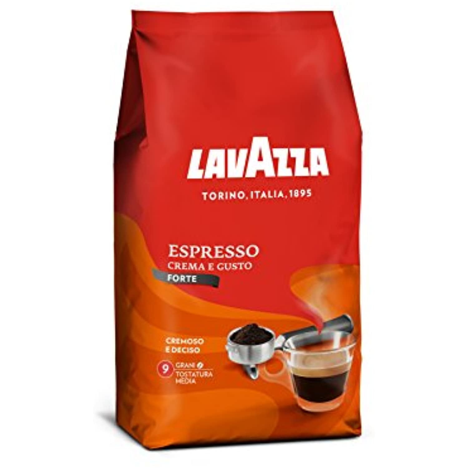 1kg Lavazza Espresso Crema e Gusto Forte Café en Grain