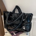 thumbnail image 2 of gcong Elegant Minimalist Solid Color Crossbody Shoulder Bag with Soft Cottonlike Texture for Daily Commute and Travel Use, 2 of 5