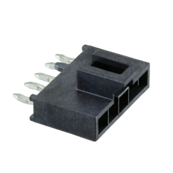 Pack of 4 1053091105 Connector Header Through Hole 5 position 0.098 (2.50mm)