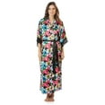 thumbnail image 5 of Ashford & Brooks Women's 3 Piece Satin Long Robe and Pajama Set, 5 of 5