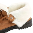 thumbnail image 4 of Willtoo Womens Lightweight Snow Boots Winter Warm Lining Anti-Slip Mid Top Faux Leather Sneakers for Hiking Working Driving Outdoor Trekking Hiker Shoes, 4 of 4