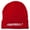 Red, variant on Auto Racing Formula 1 Embroidered Long Beanie - Black OSFM