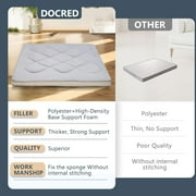 Slsy Japanese Floor Mattress Futon Mattress, Twin Size 39x 80 Foldable Mattress, Roll Up Mattress Sleeping Tatami Mat Floor Lounger Guest Bed