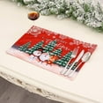 thumbnail image 6 of Christmas Dining Table Napkin Mats Faceless Gnome Table Mat Placemats Kitchen Table Western Food Napkins Tablecloth, 6 of 10