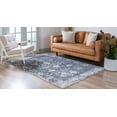 thumbnail image 3 of Rugs.com Oregon Collection Rug – 5' x 8' Blue Low-Pile Rug Perfect For Living Rooms, Large Dining Rooms, Open Floorplans, 3 of 9