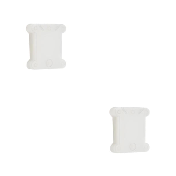 Yuarrent Tablero de bobinado, bobinas de hilo, carrete de cable, bobinadora de alambre, conveniencia, accesorios de tejer de larga duración, Transparente 10 piezas 2Conjunto