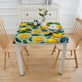 thumbnail image 3 of BANET Tablecloth Citrus Fruit Table Cloth Dust-Proof Table Cover for Kitchen Dining Room Party Tablecovers Spread Home Decoration White, 3 of 7