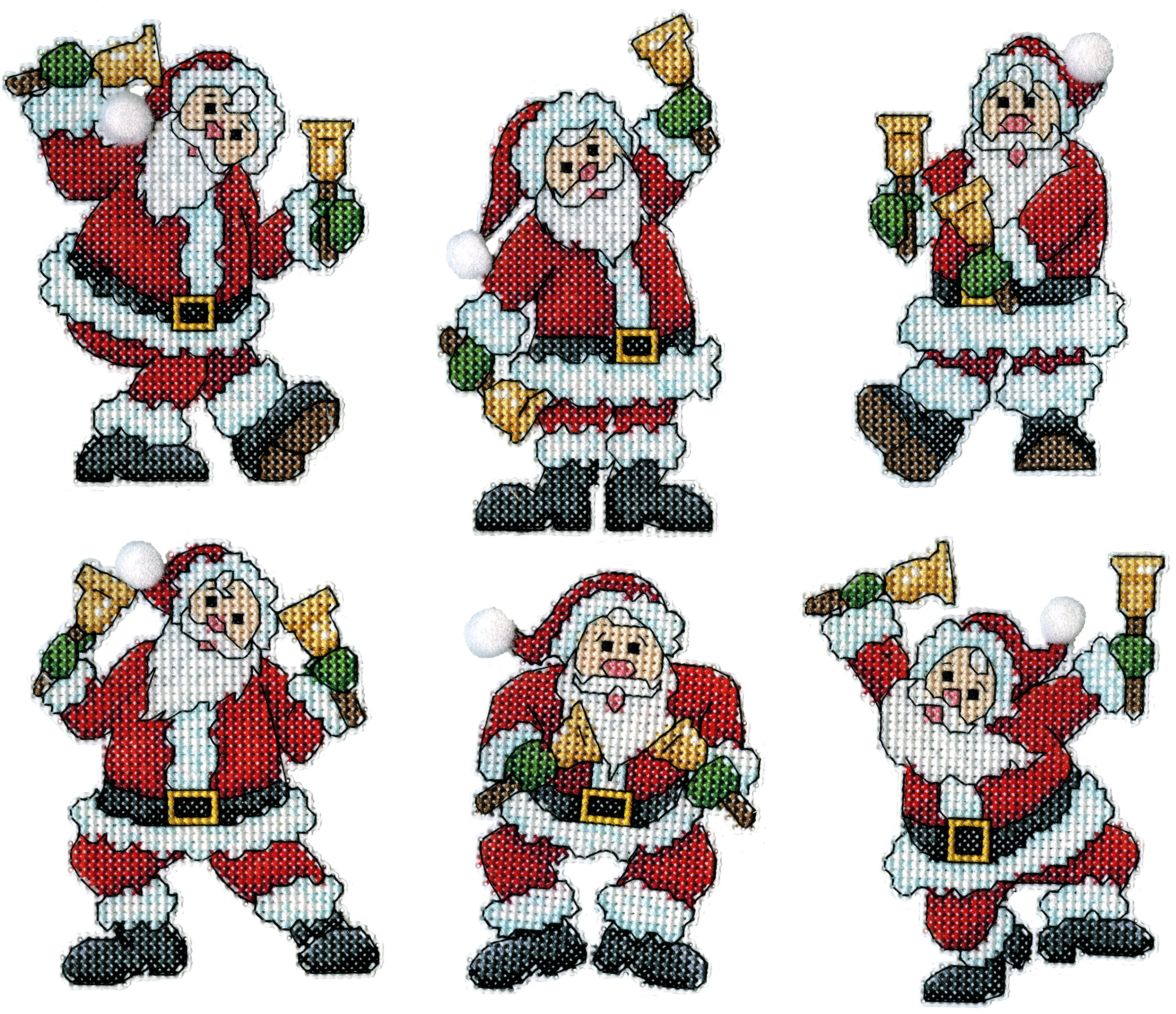 Design Works Christmas Fantasy Plastic Canvas Ornament Kit