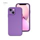 thumbnail image 1 of Funda de teléfono para IPhone X, XR, XS, 11, 12, 13, 14 Pro Max, 7, 8 Plus, contraportada de silicona líquida a prueba de golpes, Color puro contraído, 1 of 4