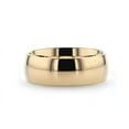 thumbnail image 3 of VANNA Traditional Domed Gold Plated Titanium Wedding Ring - 8mm, 3 of 3