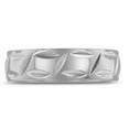 thumbnail image 2 of SuperJeweler Mens 7mm Polished Textured Titanium Ring Wedding Band, Size 8.5 for Men, 2 of 4