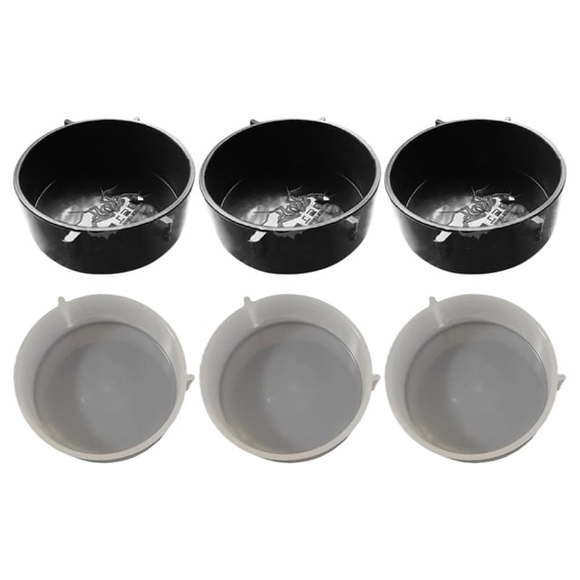 Shisuyan Feeding Boxes Assorted Color 6Pcs 1.97X1.97X0.83in