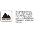 thumbnail image 3 of JAG Wire DCA081 Disc Brake Pad, Mountain Pro (Formula), 3 of 5