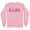Pink, variant on Birth Doula Long Sleeve Shirt Unisex Large White