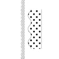 thumbnail image 3 of Teacher Created Resources Black Polka Dots on White Scalloped Border Trim, 35 Feet Per Pack, 6 Packs, 3 of 3