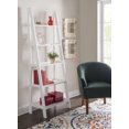 thumbnail image 4 of Aurora Ladder Bookshelf, White, 4 of 8