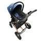 thumbnail image 4 of Carriola con Portabebé Angelin Baby Noni De Lujo Azul, 4 of 4