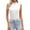 White, variant on Youmylove Womens Summer Tops Slim Fit Sleeveless Neck Tank Top Casual Stretch Basic T Shirt Slim Versatile Outfits