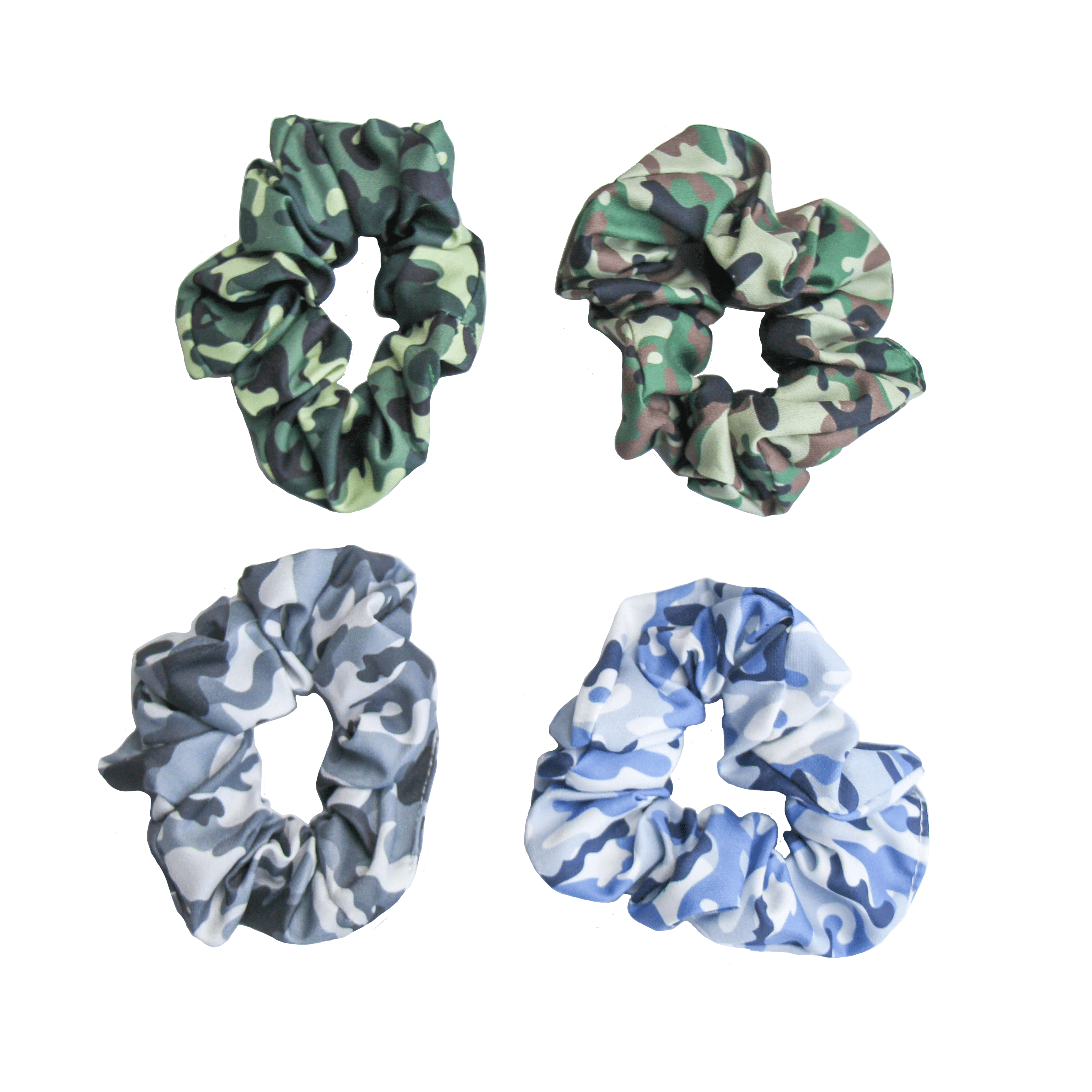 Camouflage Scrunchies Pack