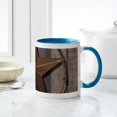 thumbnail image 4 of CafePress - Western Barnwood Texas Star Mugs - 11 oz Ceramic Mug - Novelty Coffee Tea Cup, 4 of 4