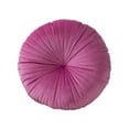 thumbnail image 2 of Siruishop Coussin Rond Citrouille Coussin de Sol Confortable pour Sofa Lit Salon Rouge Rose, 2 of 6
