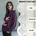thumbnail image 6 of SCRAWLGOD Axolotl Women's Hoodies Pullover Oversized Sweatshirt for Women Plus Size XL Comfortable Women Activewear Hoodies Crew Neck Streetwear Hoodies Women for Biking, 6 of 7