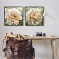 thumbnail image 2 of Carnation Plant Blooming Garden Botanical & Floral Graphic Art Black Framed Art Print Wall Art, Set of 2, 2 of 8