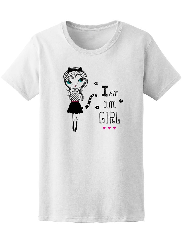 cat girl t shirt