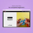 thumbnail image 3 of Kit de ganchillo The Woobles para principiantes con hilo Easy Peasy, 3 of 7
