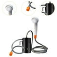 thumbnail image 6 of figatia Portable Outdoor Shower Set Electric Shower Compact with Suction Cup with Hose Camping Shower Pump for Campervan Black with, 6 of 8