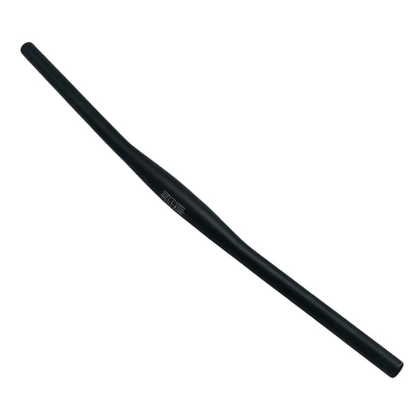 Manillar de bicicleta de montaña, resistente, negro, cómodo, largo, de repuesto. Recto 640 mm