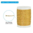 thumbnail image 2 of Archery Bow String Serving Thread 120 Yard/110M, 0.015" Dia Bowstring Thread, Green Orange, 2 of 5