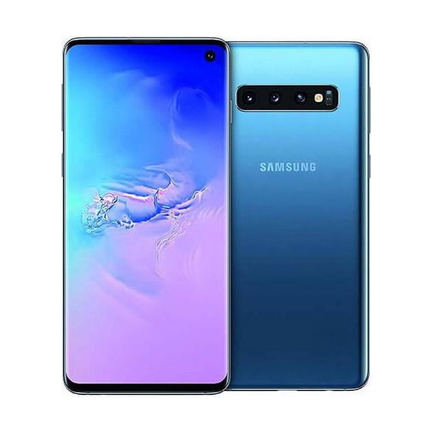 Restored Samsung Galaxy S10, 128GB, Prism Blue Unlocked