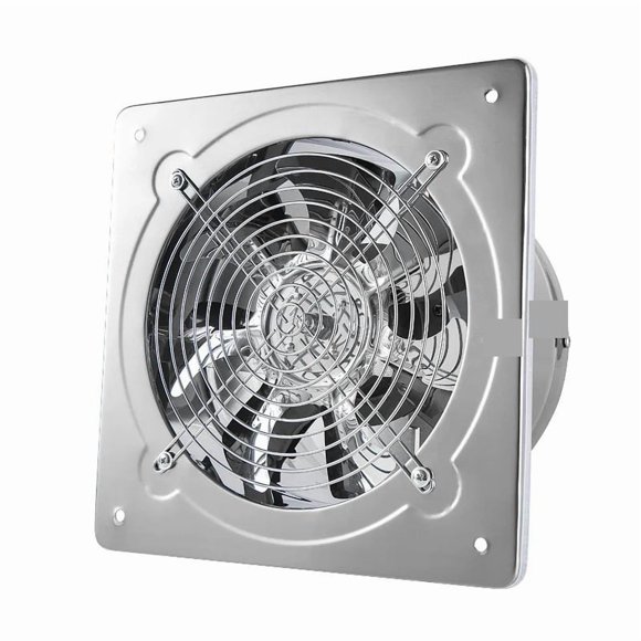 6''7''8'' Stainless Steel Kitchen Ventilator Exhaust Fume Household Exhaust Fan Exhaust Fan Wall Ventilator ,High Performance