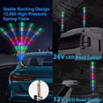 thumbnail image 1 of Coche camión 12-24v antena Universal decoración de luz LED modificado colorido streamer flash piloto luz caballo corriendo luz., 1 of 5