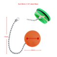 thumbnail image 2 of 38mm hose Boat Deck Fill Filler Replacement Cap and Chain Spare Key Fuel Water, 2 of 8