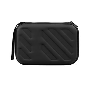 Riwcyla External Hard Drive Disk Case Shockproof EVA Case 2.5in HDD with Mesh Pocket and Soft Inner Fabric Carrying Case for Travel and Office Use