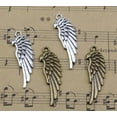 thumbnail image 5 of U8MO Lot 6/20/60X Retro Jewelry Making Wing Alloy Charms Pendants DIY 33x11mm-Bronze-20pcs, 5 of 7