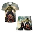thumbnail image 2 of Marvel Heroes Kids Clothes Boys Sets Clothing Graphic T-Shirt 15 Year Old Girl Children clothes Children's Set for Boy T-shirts4T Gong Bohan LED, 2 of 2