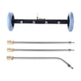 thumbnail image 1 of Colaxi Pressure Washer Undercarriage Cleaner 16 inch Multipurpose with Extension Wands Undercarriage Washer for Vehicles Washing Car with 3 Extension Rod, 1 of 8