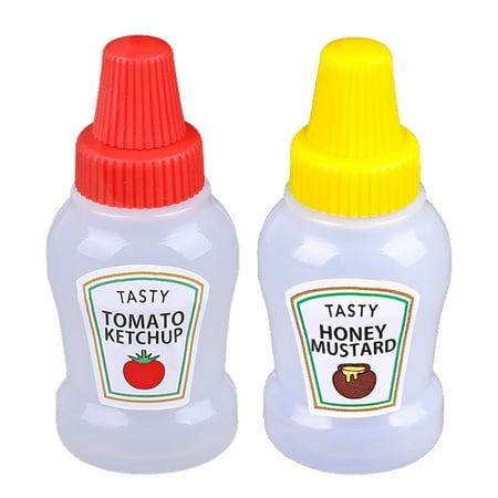 

for Creative Cute Shape Sauce Storage Bottle Made by Durable and Strong Material